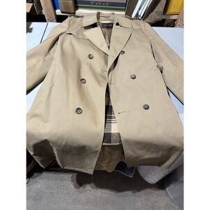 mens Botany 500 trench coat 40 regular. Tan‎ Trenchcoat